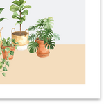 Home is Where the Plants Are - Urban Jungle Print