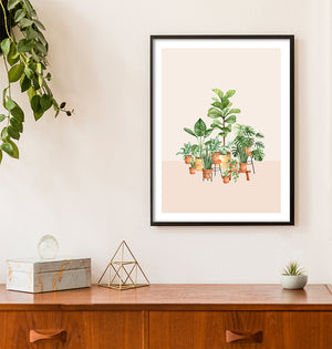 Plant Gang Wall Art Print