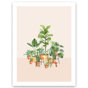 Plant Gang Wall Art Print