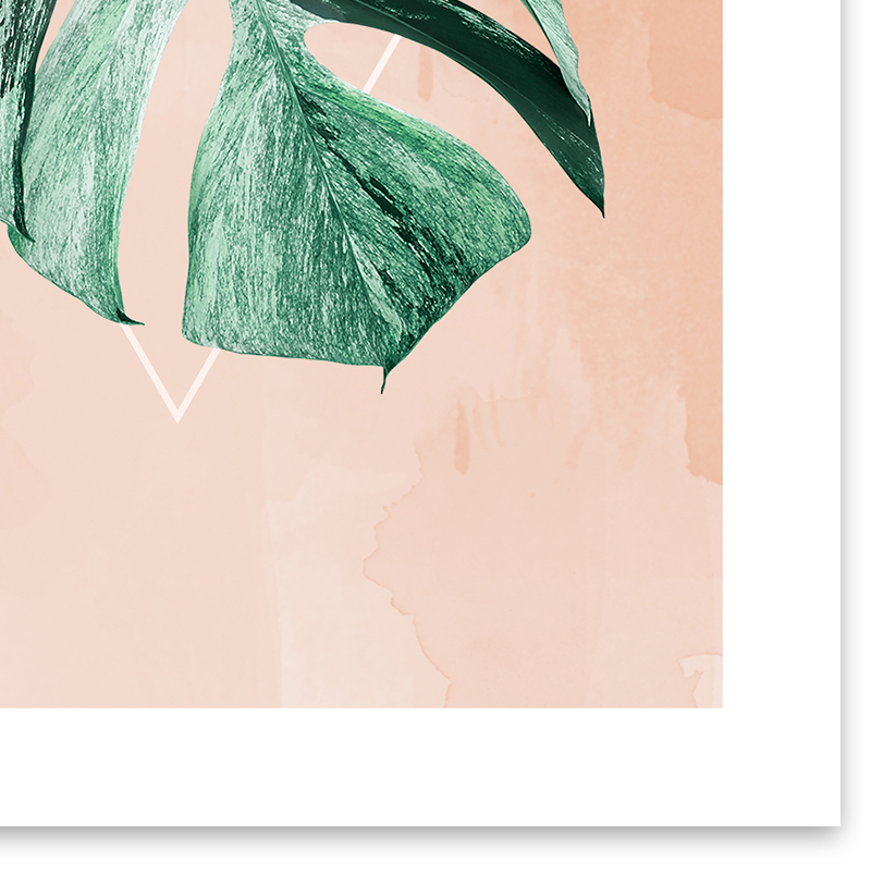 Variegated Monstera Art Print (1 of 3)