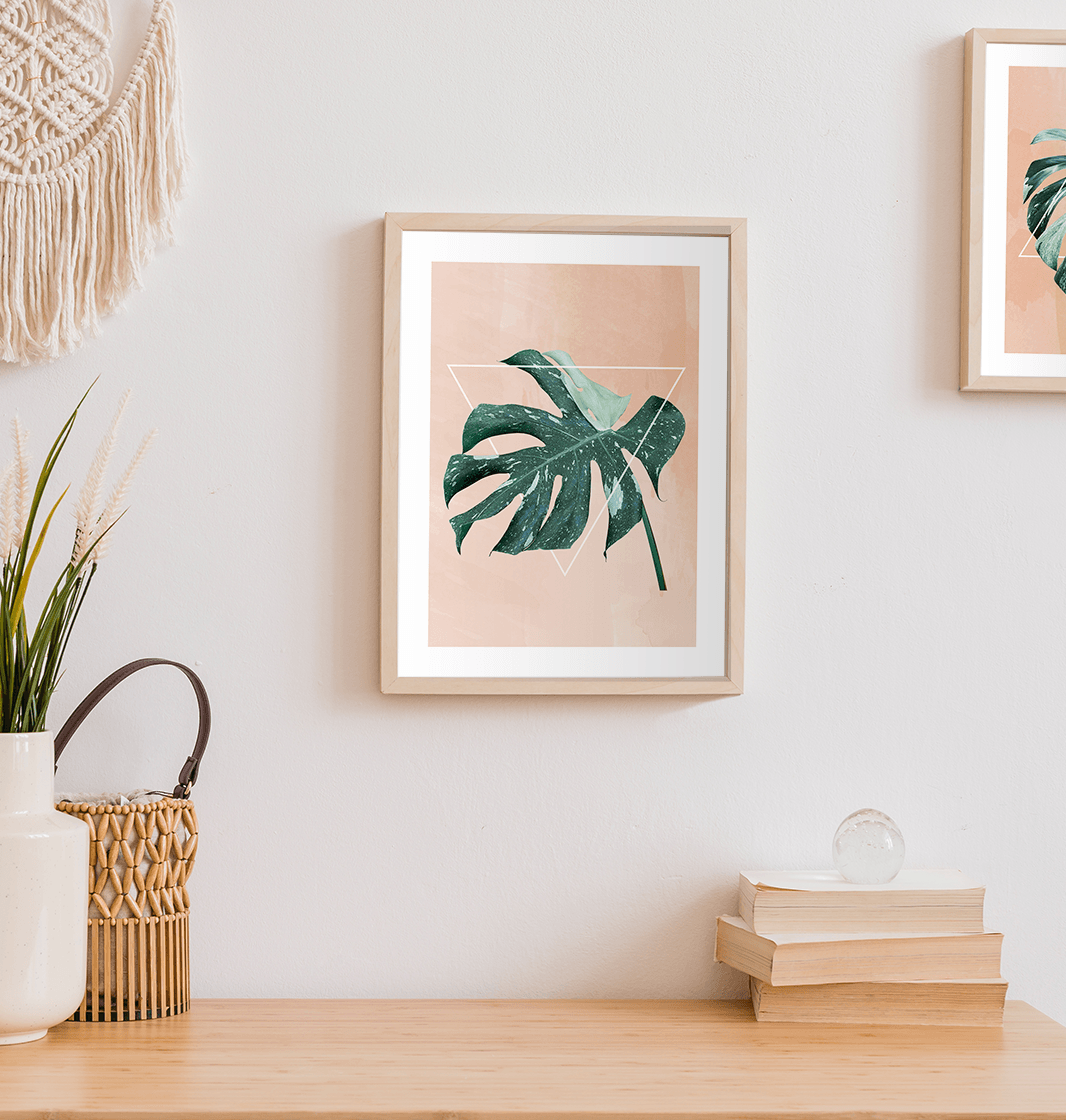 Variegated Monstera Art Print (3 of 3)