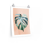 Variegated Monstera Wall Art Print (2 of 3)