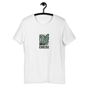 Cheese Plant Print T-Shirt - Colour