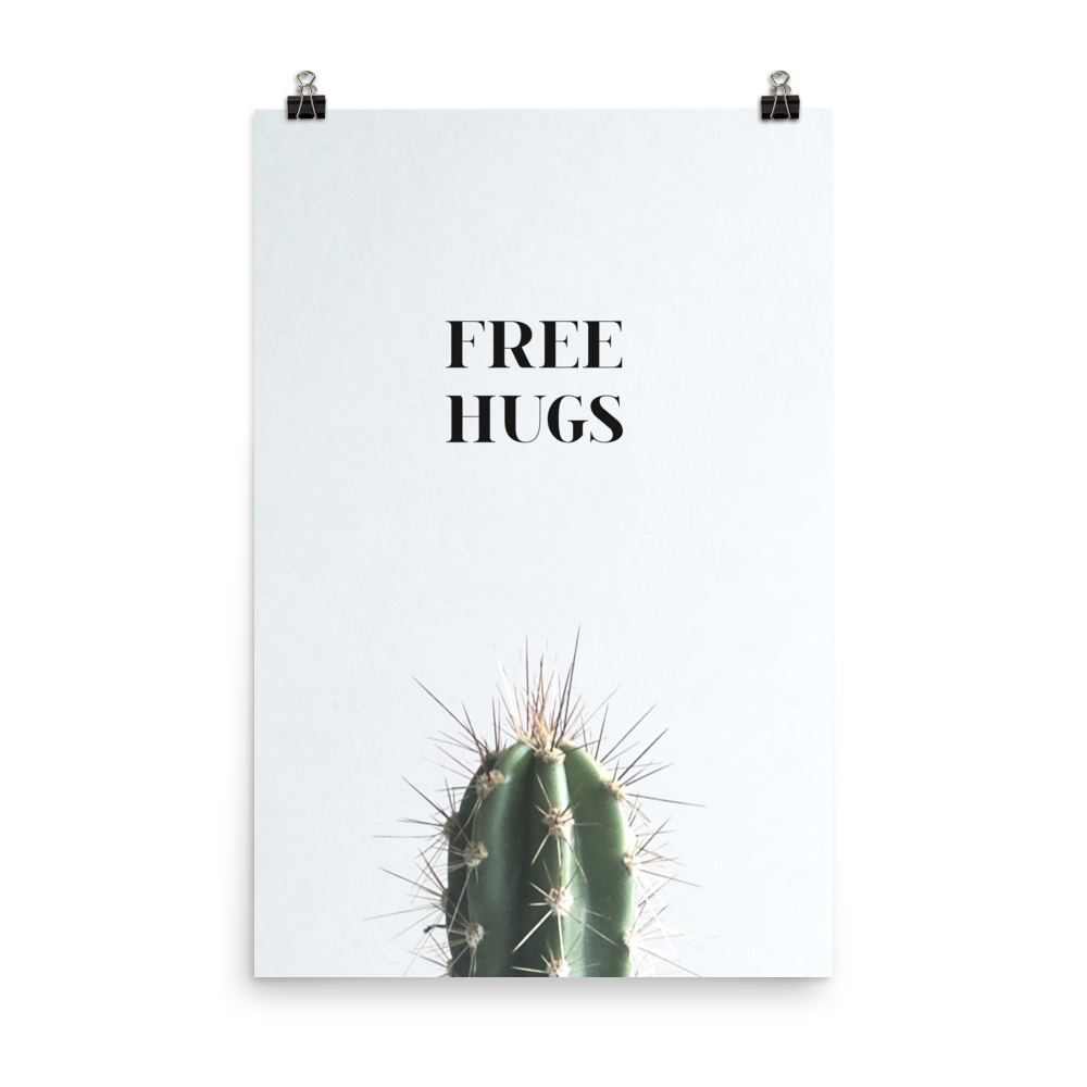 Free Hugs Print