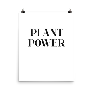 Plant Power Print