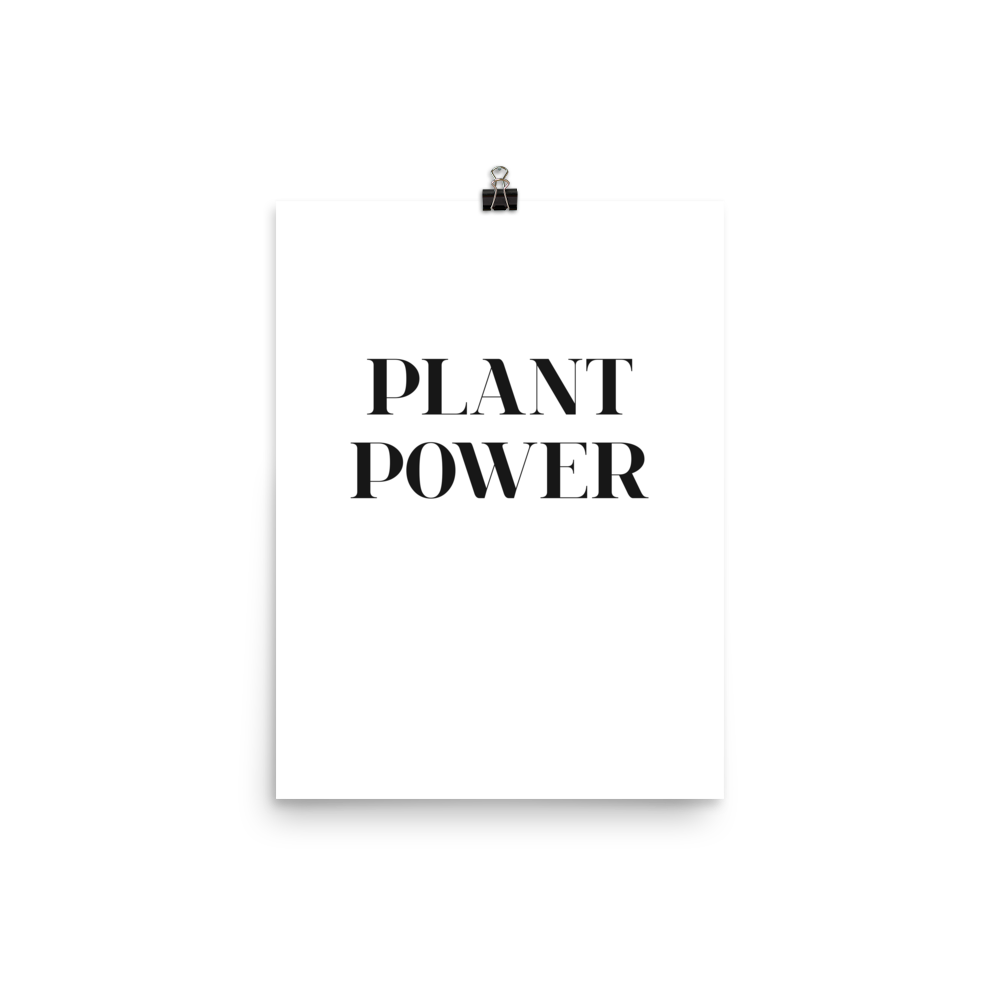 Plant Power Print