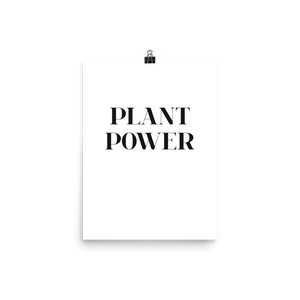 Plant Power Print