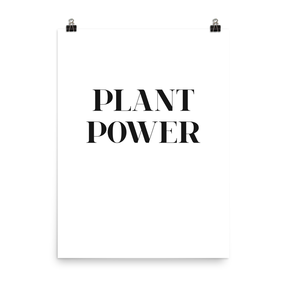 Plant Power Print