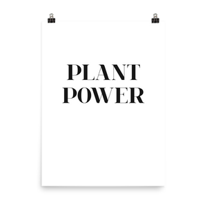 Plant Power Print