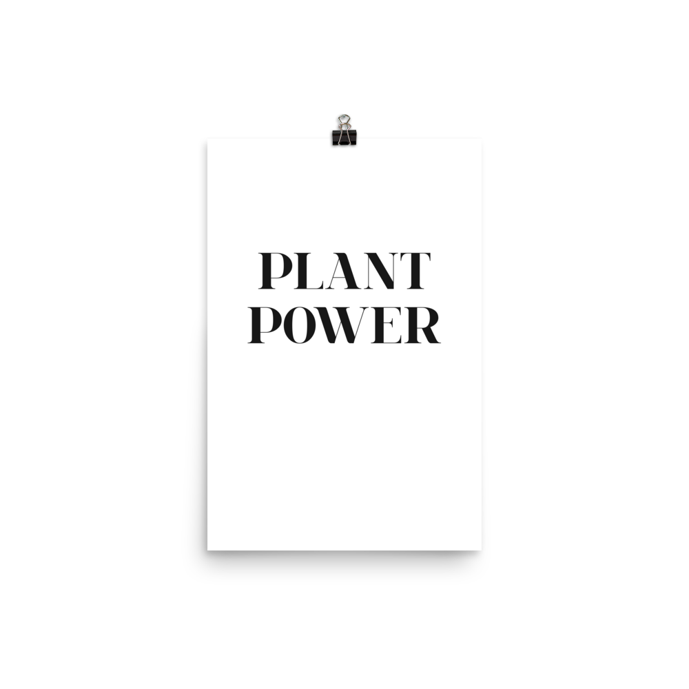 Plant Power Print