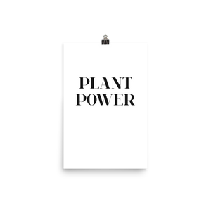 Plant Power Print