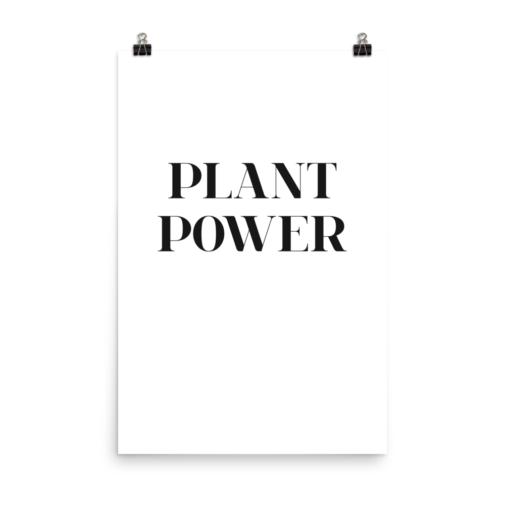 Plant Power Print