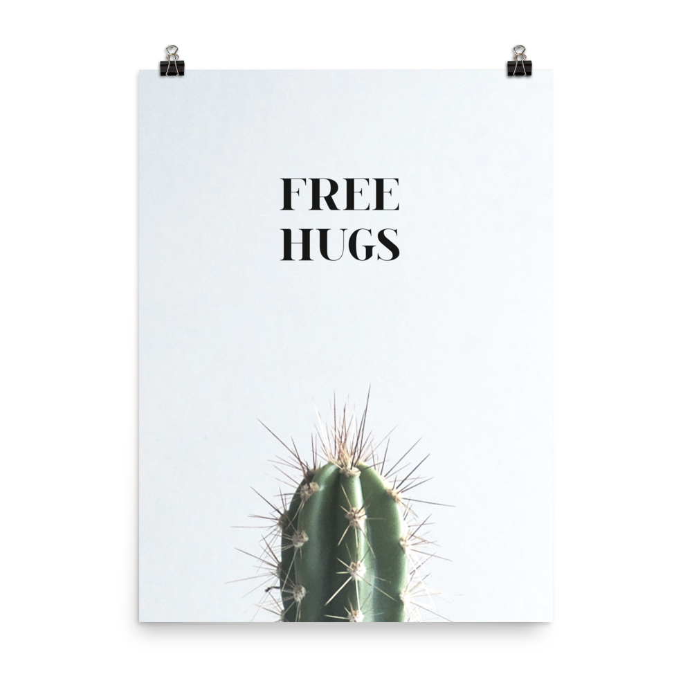 Free Hugs Print