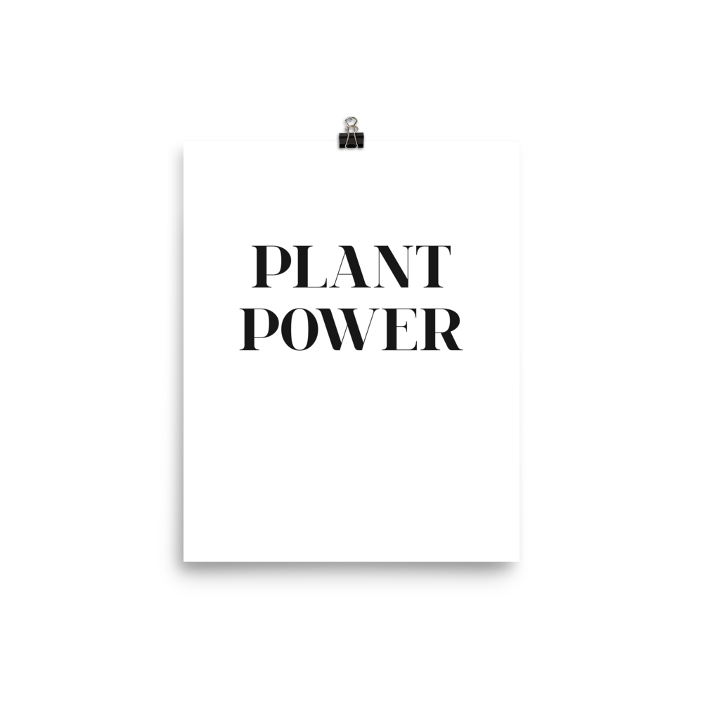 Plant Power Print