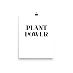 Plant Power Print